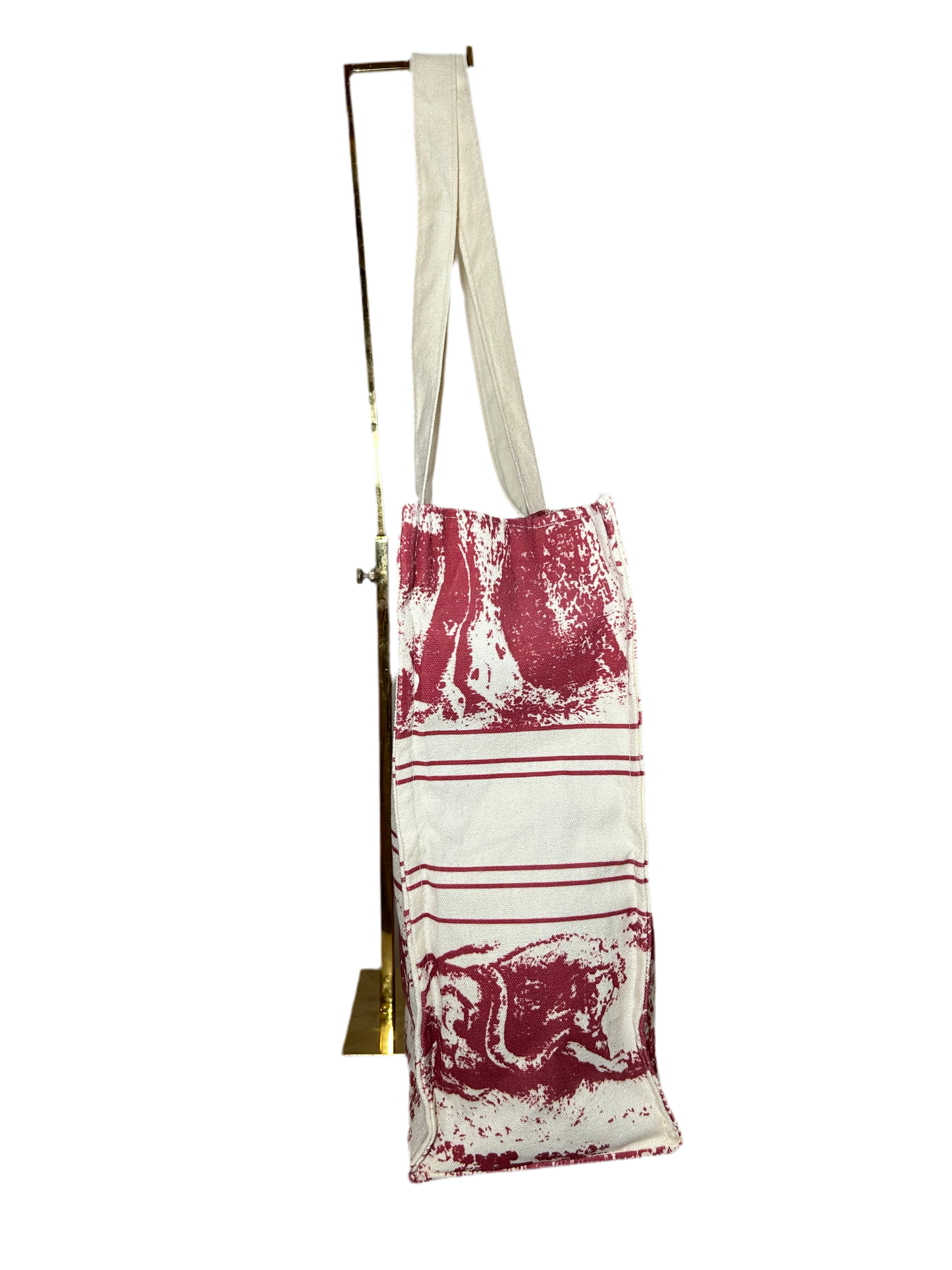 DIOR RIVIÈRA VIP TOTE BURGUNDY